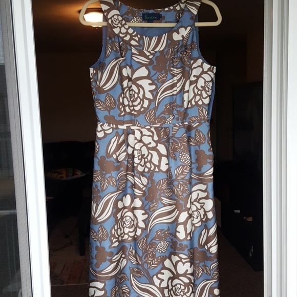 boden silk dress